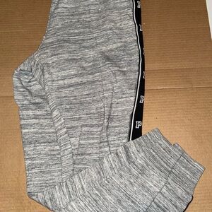 Gray Victoria Secret PINK Gray Jogger Pants